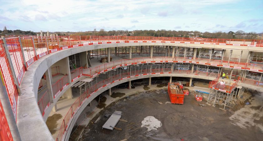 Lime Wood Free School : Precast Exterior Ring Beams