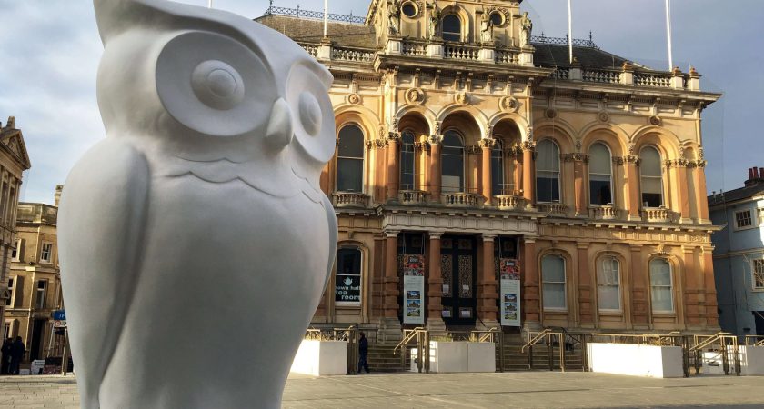 We are supporting the Ipswich’s big hoot charity art trail in aid of the St Elizabeth Hospice