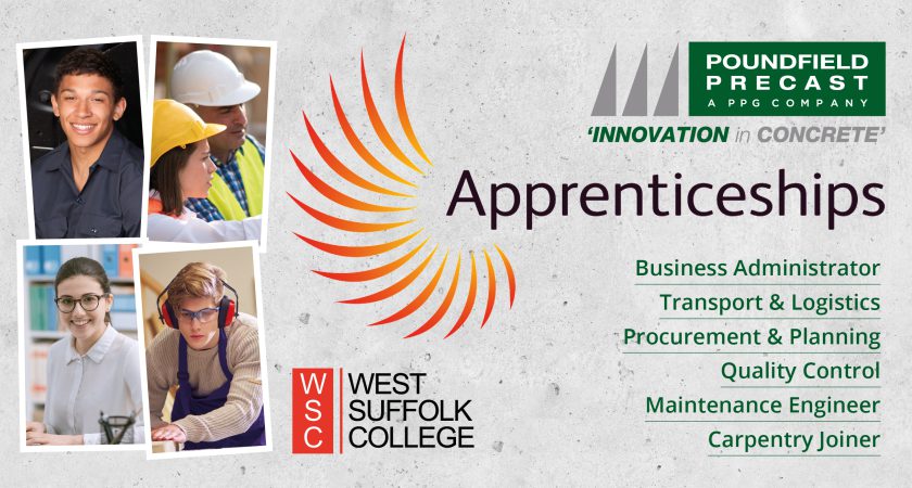 Poundfield Precast are taking on 10 apprenticeships