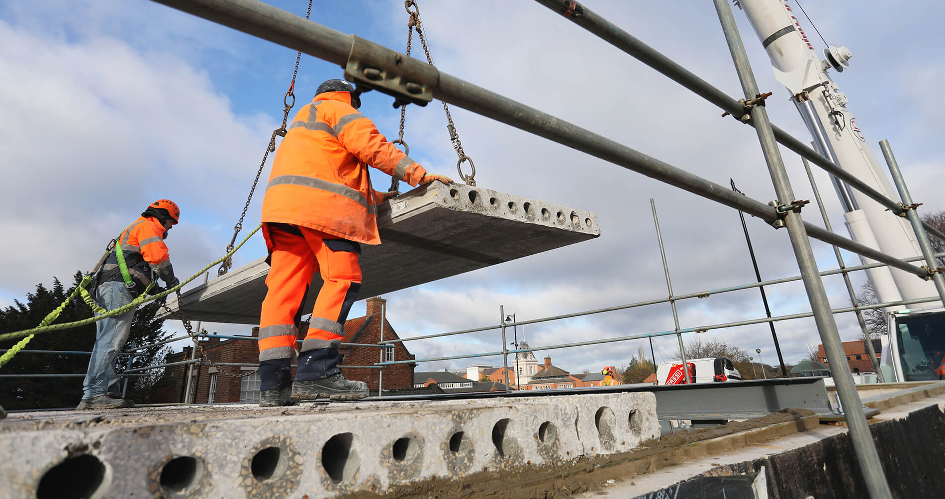 Newark Castle Gatehouse Project Concrete Flooring
